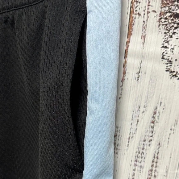 Adidas Black Shorts with Blue Accents - Picture 3 of 5